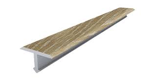 Профиль Т-образный гибкий 15 мм MP11 из ламинированного алюминия 22 дуб натуральный